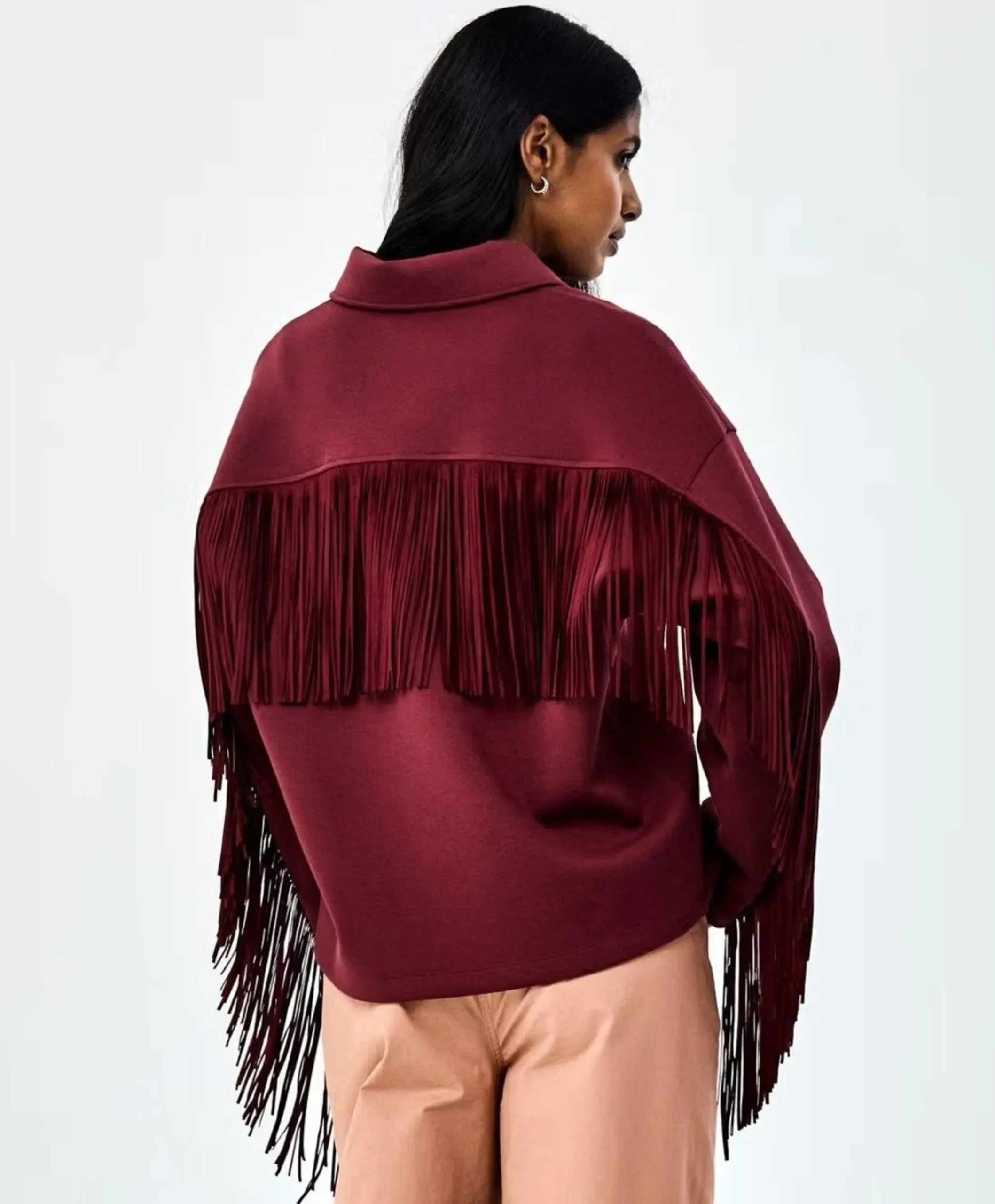 Dames trui bordeaux