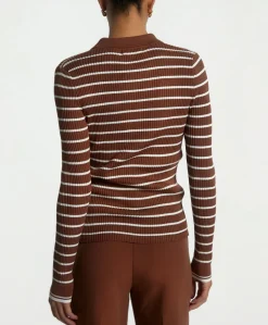 Dames trui bruin