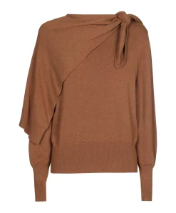 Dames trui bruin