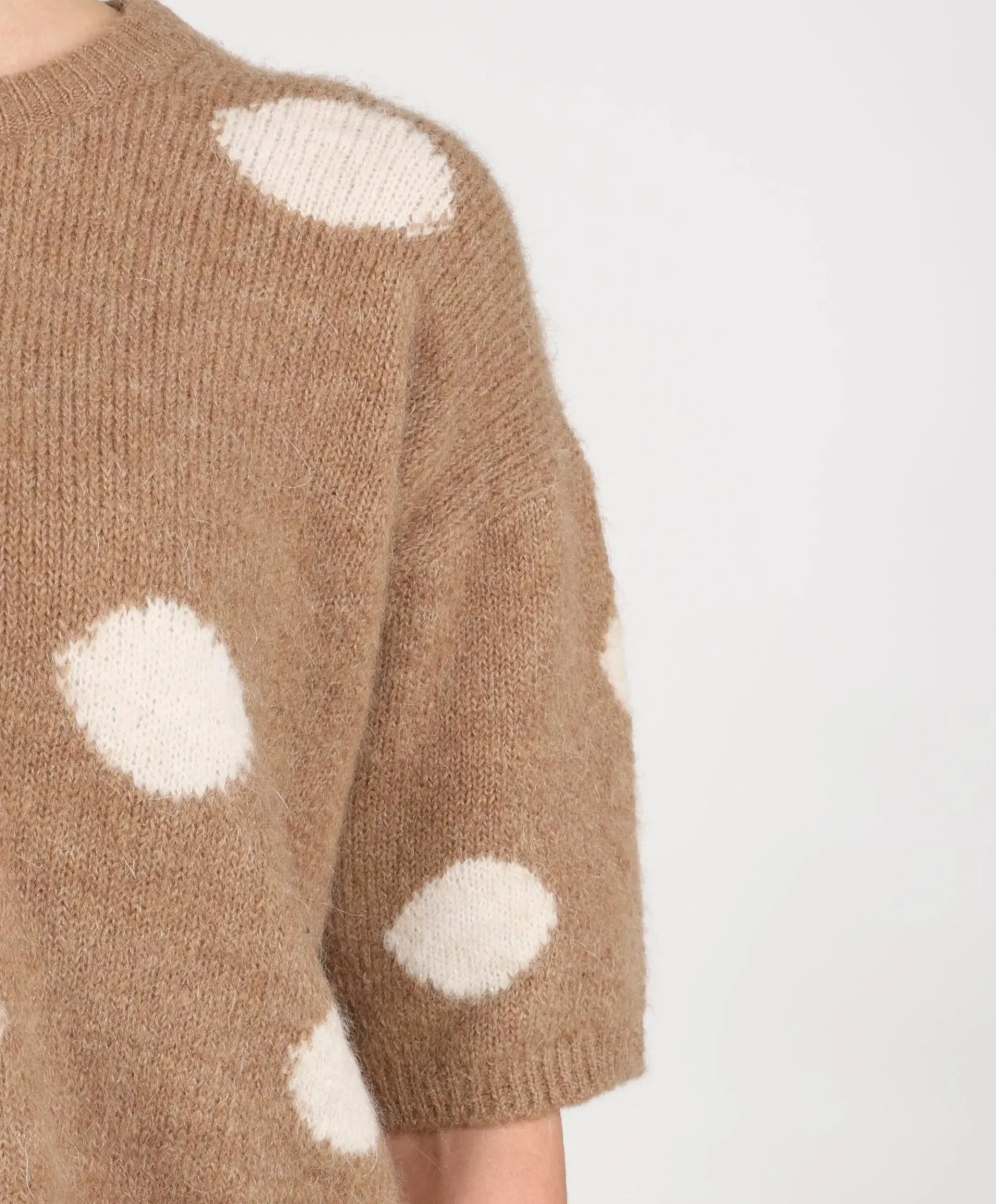 Dames trui bruin