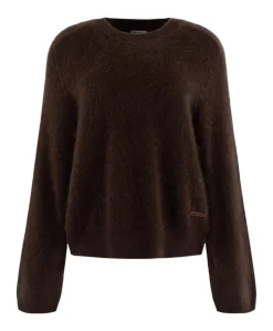 Dames trui bruin