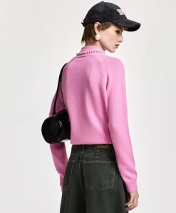 Dames trui roze