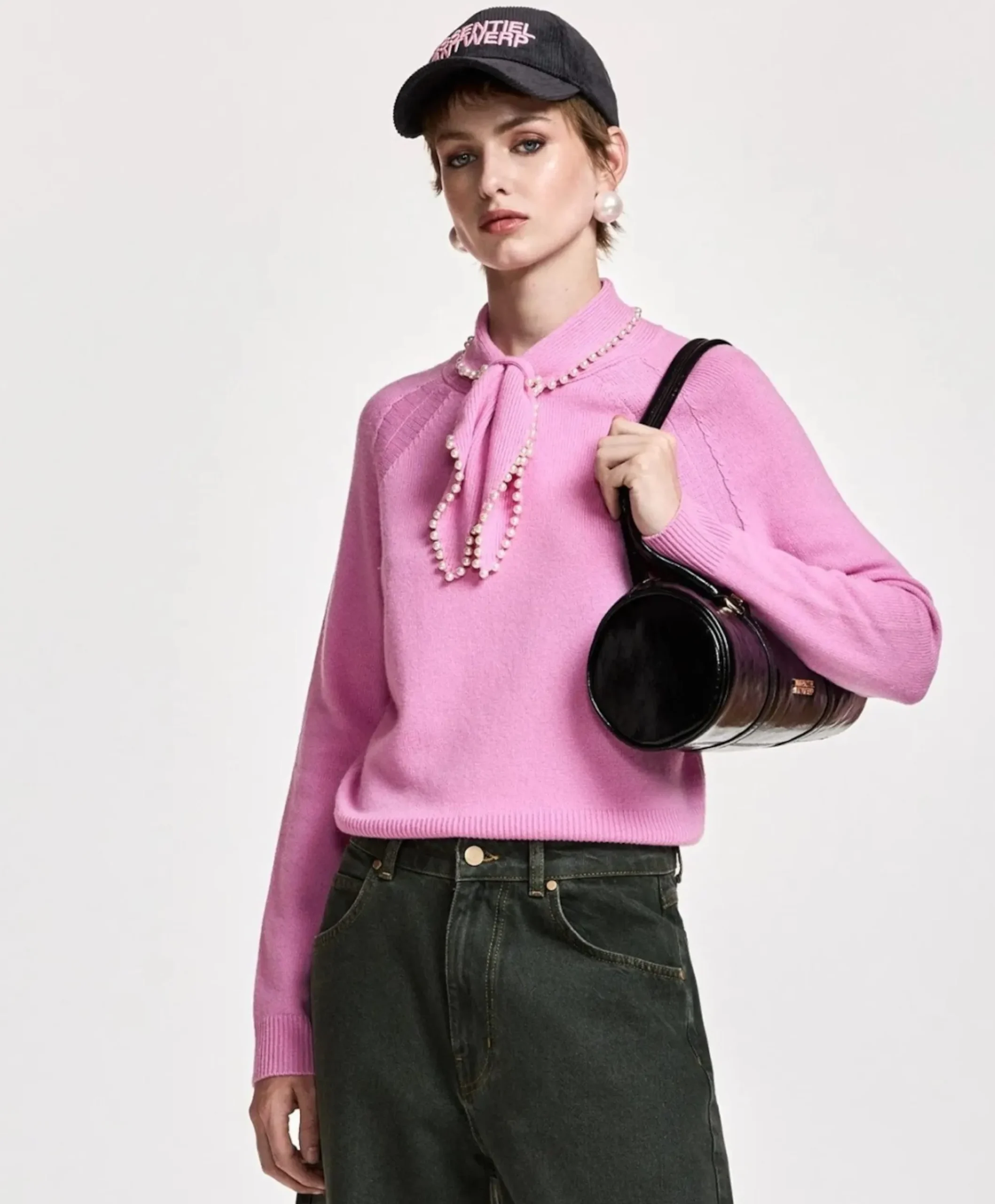 Dames trui roze