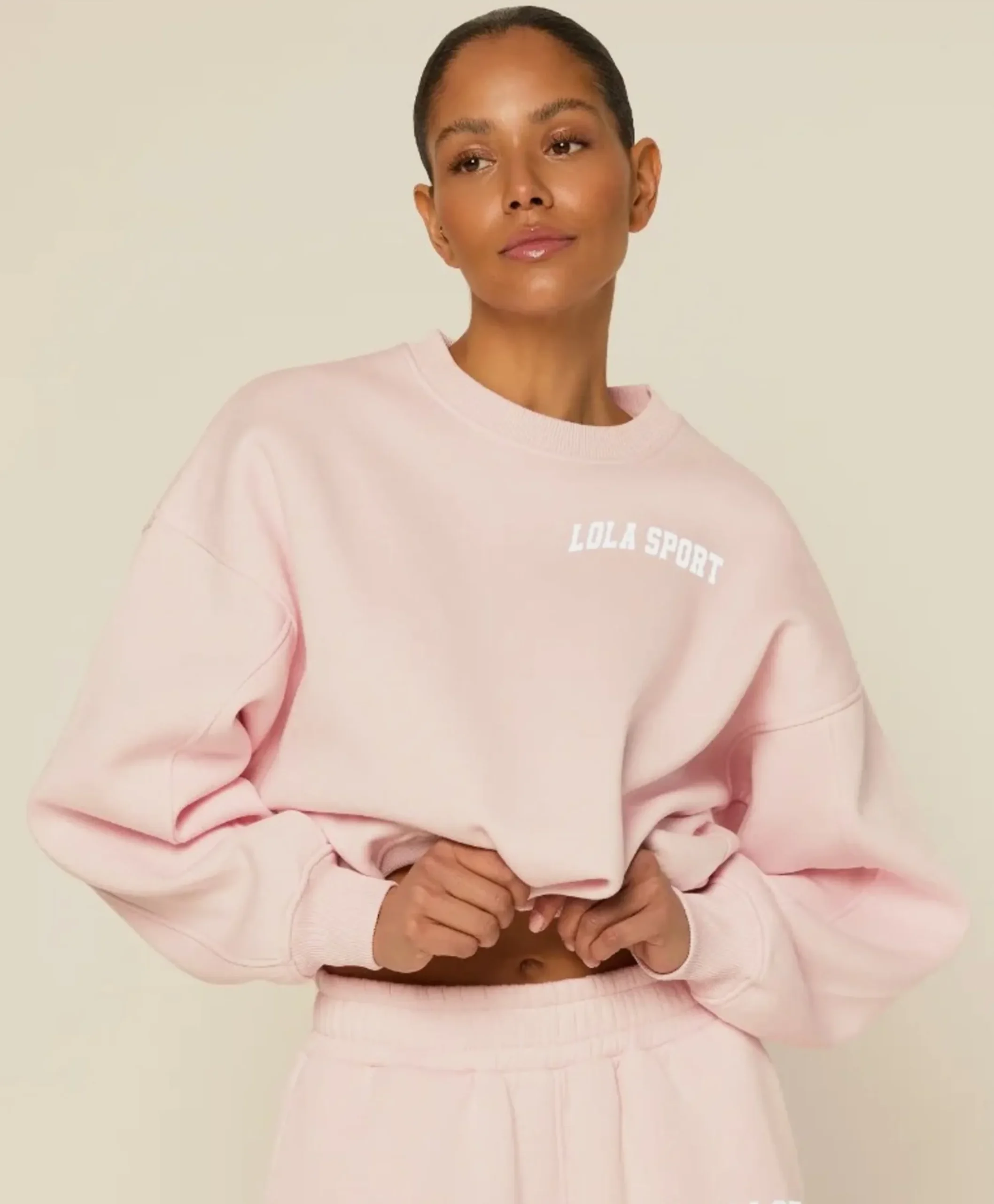 Dames trui roze
