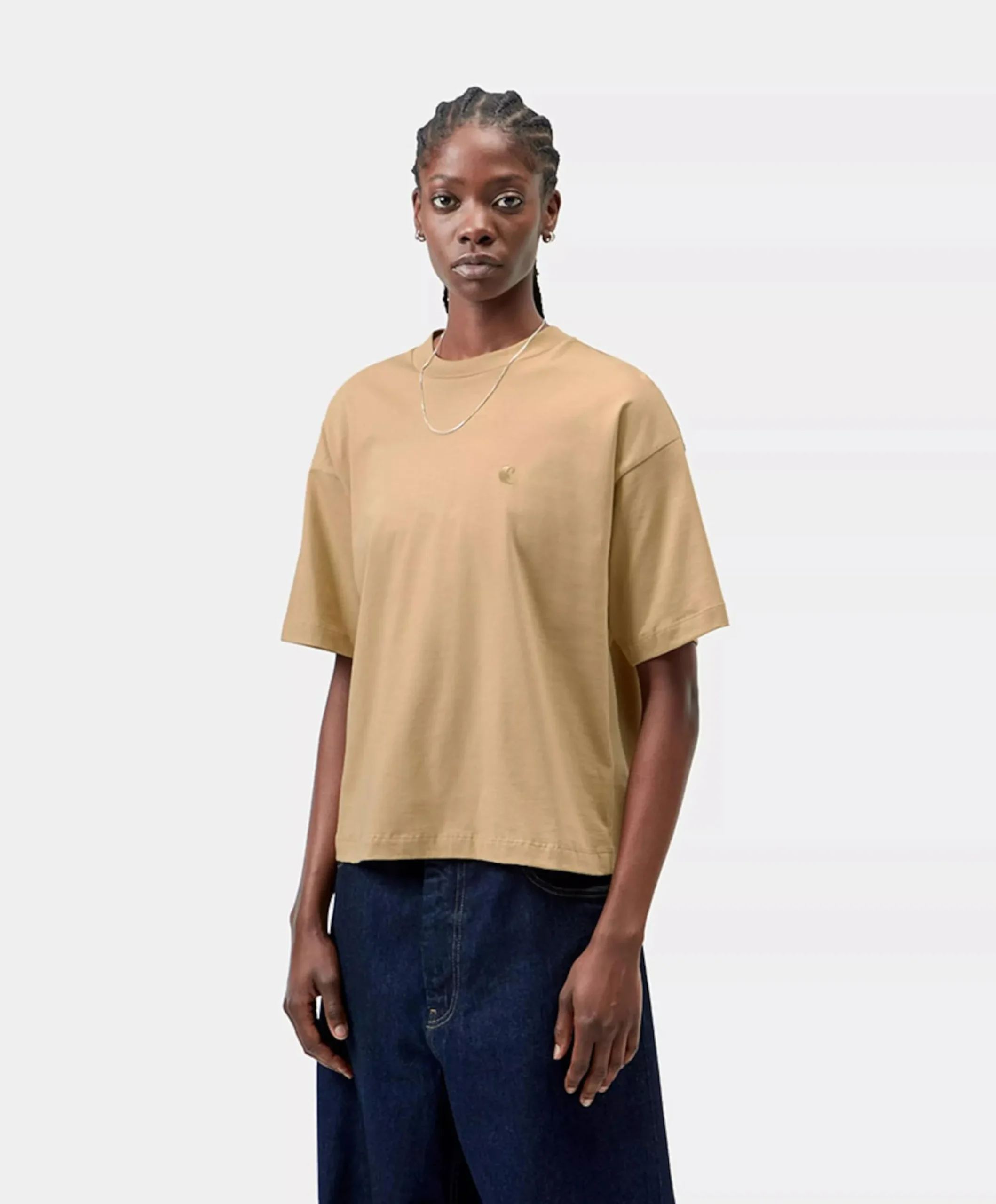 Dames T-shirt beige