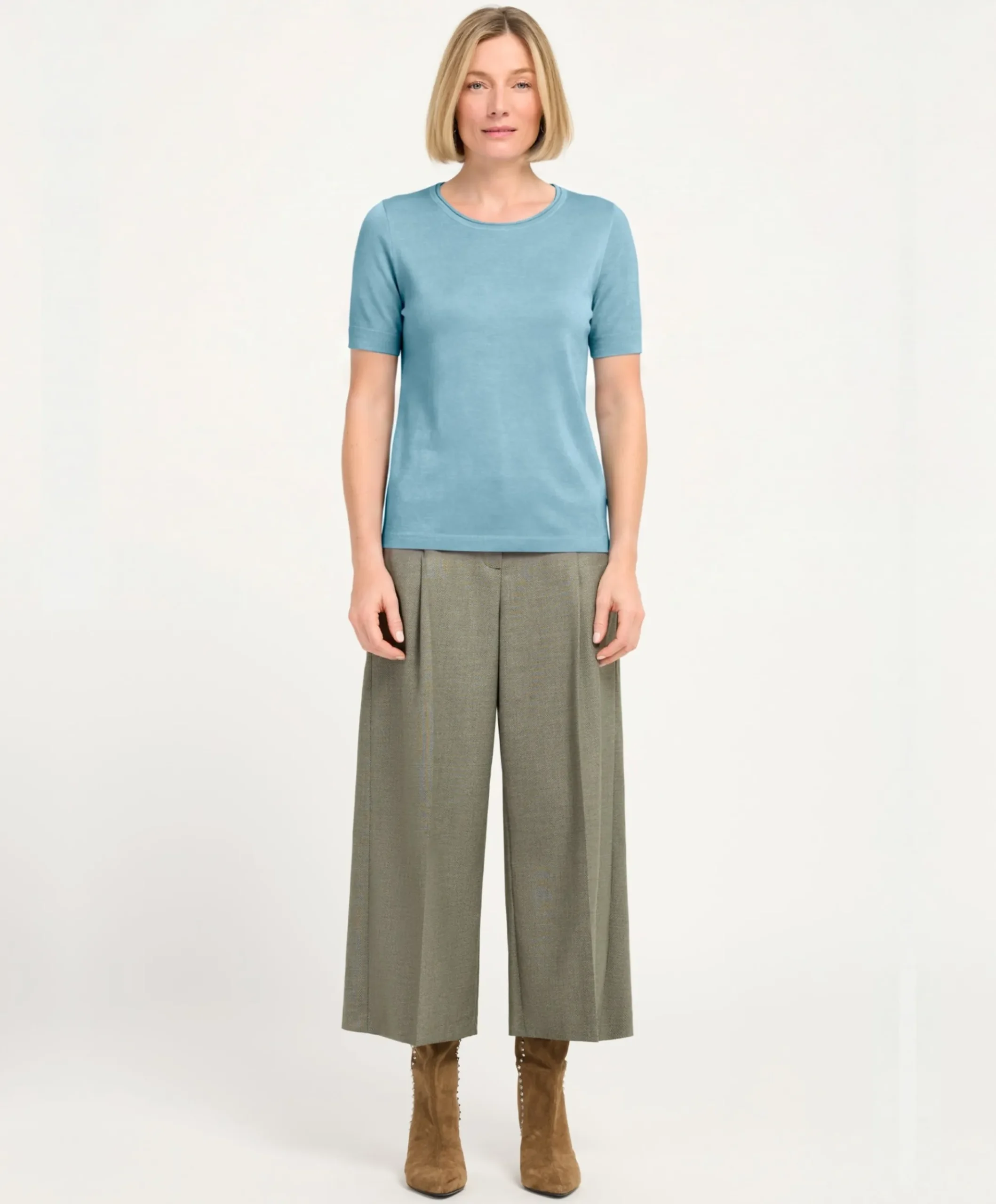 Dames T-shirt blauw