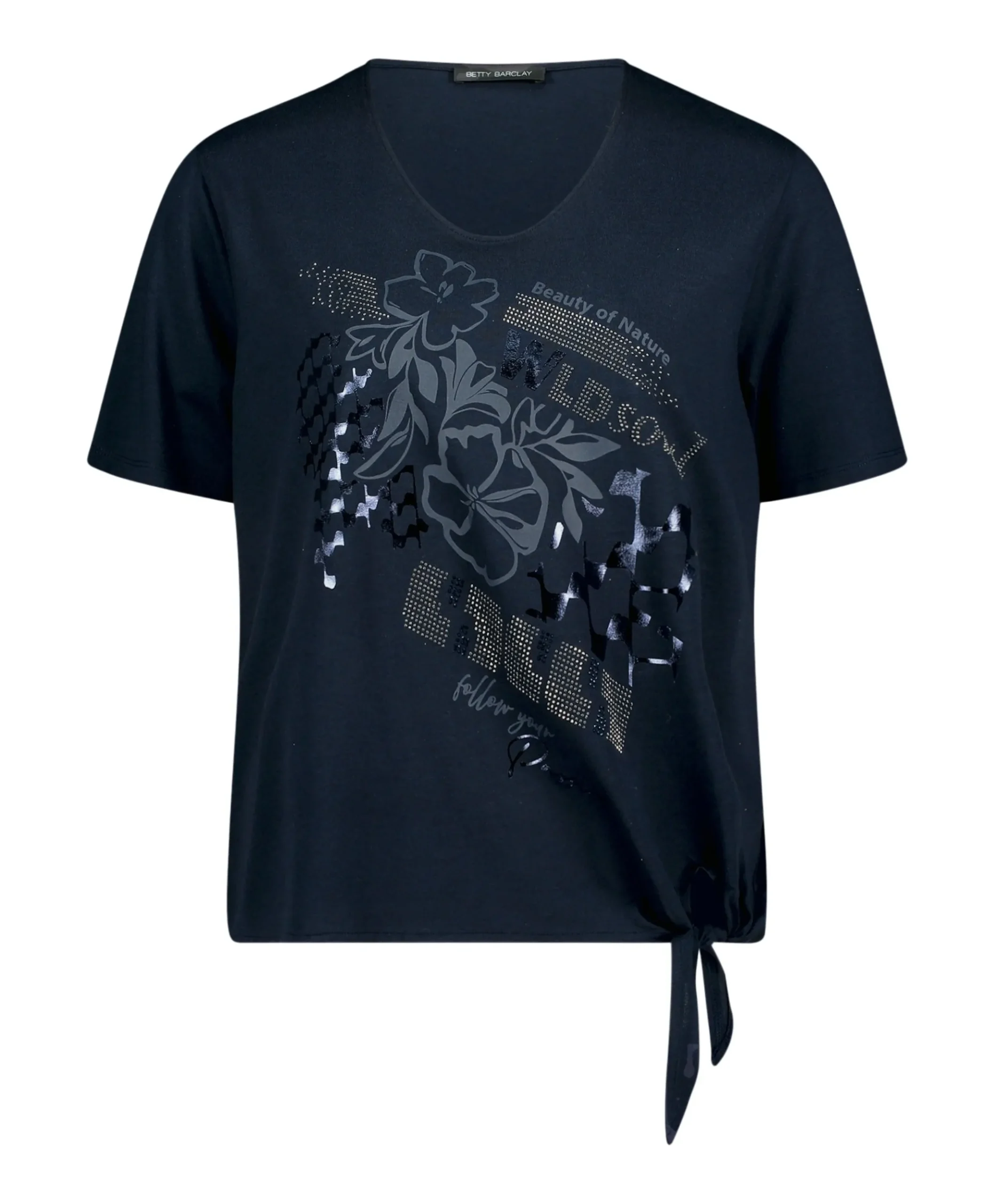 Dames T-shirt blauw