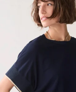 Dames T-shirt blauw