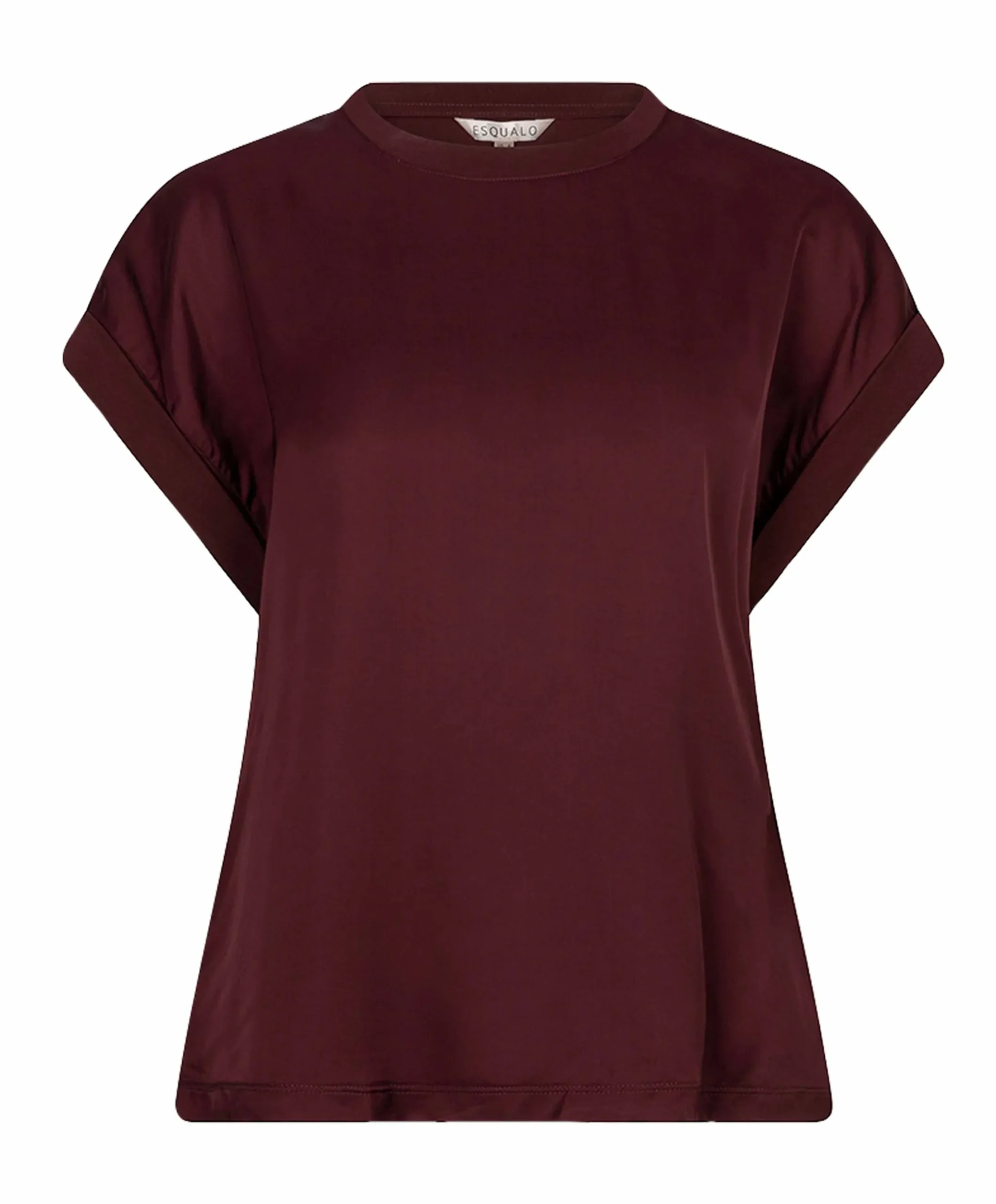 Dames T-shirt bordeaux