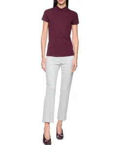 Dames T-shirt bordeaux