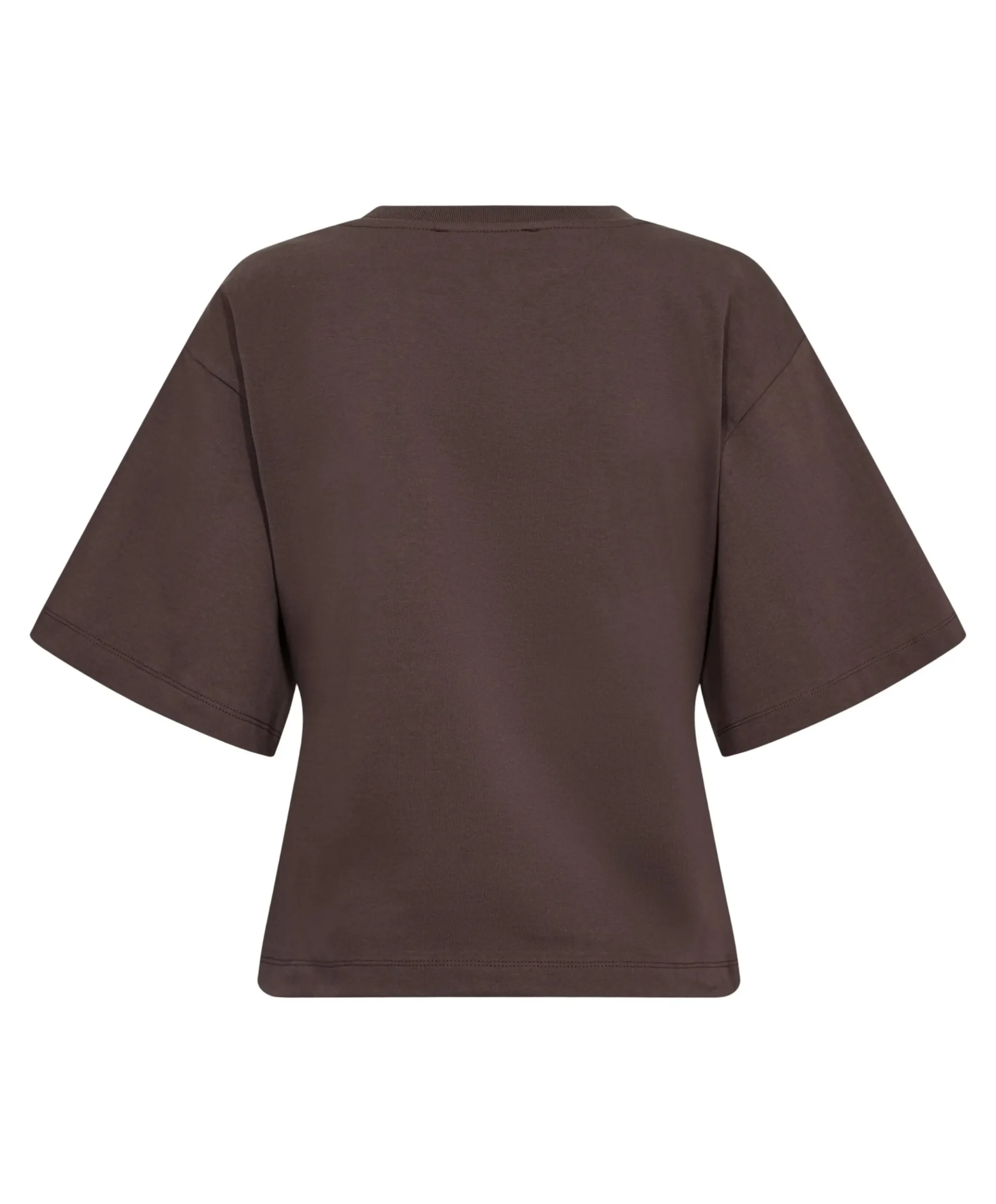 Dames T-shirt bruin