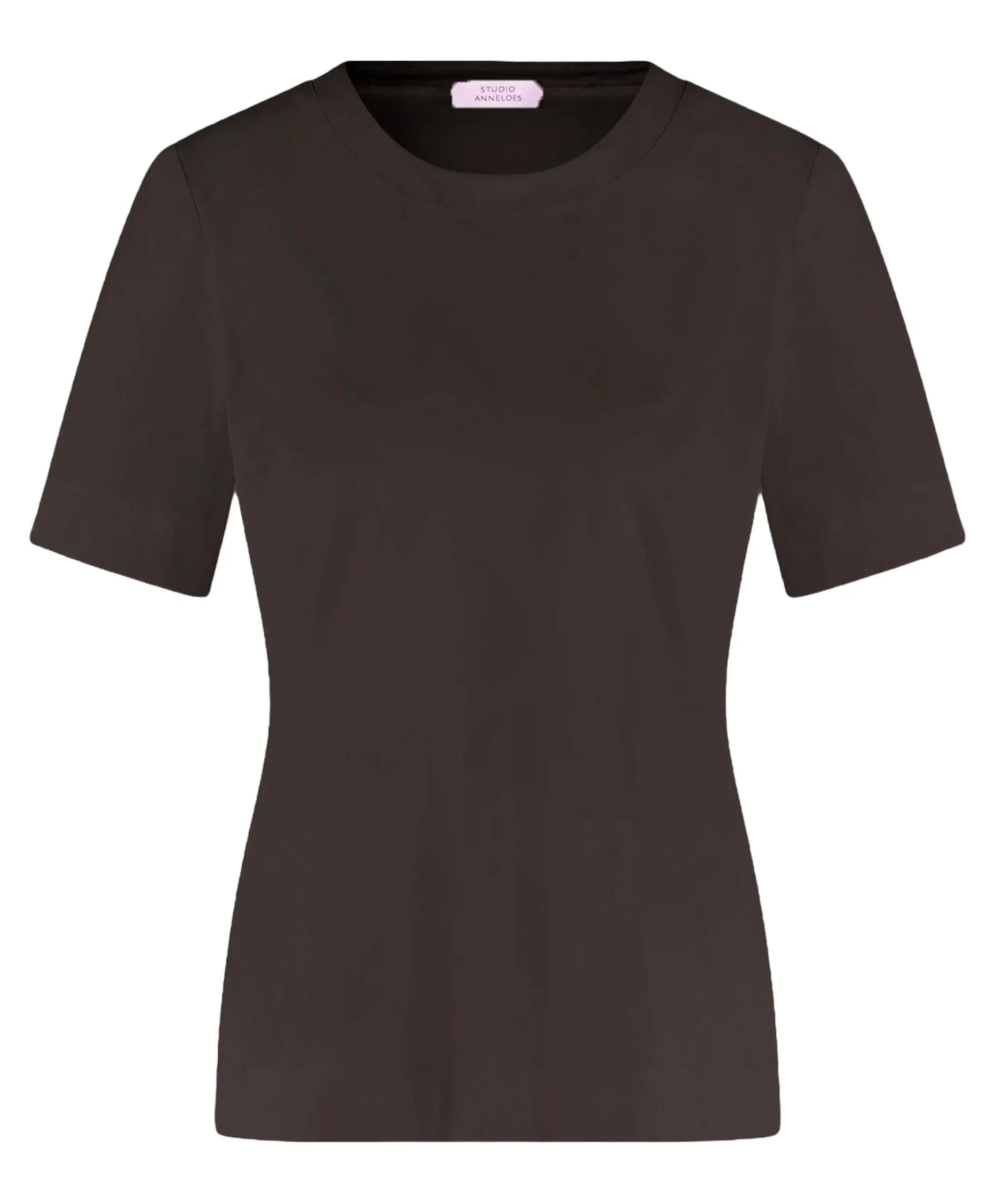 Dames T-shirt bruin