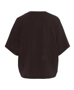 Dames T-shirt bruin