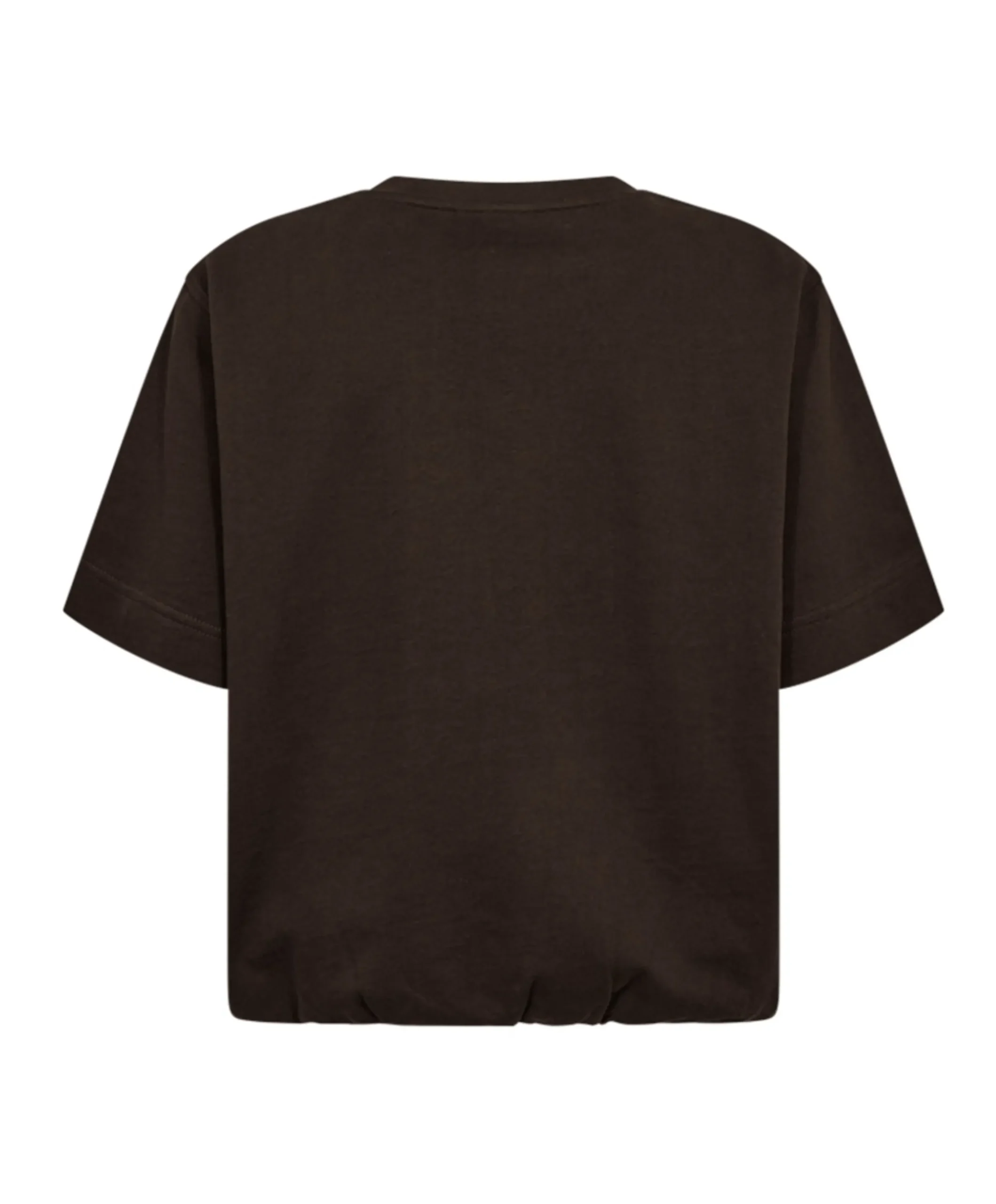 Dames T-shirt bruin