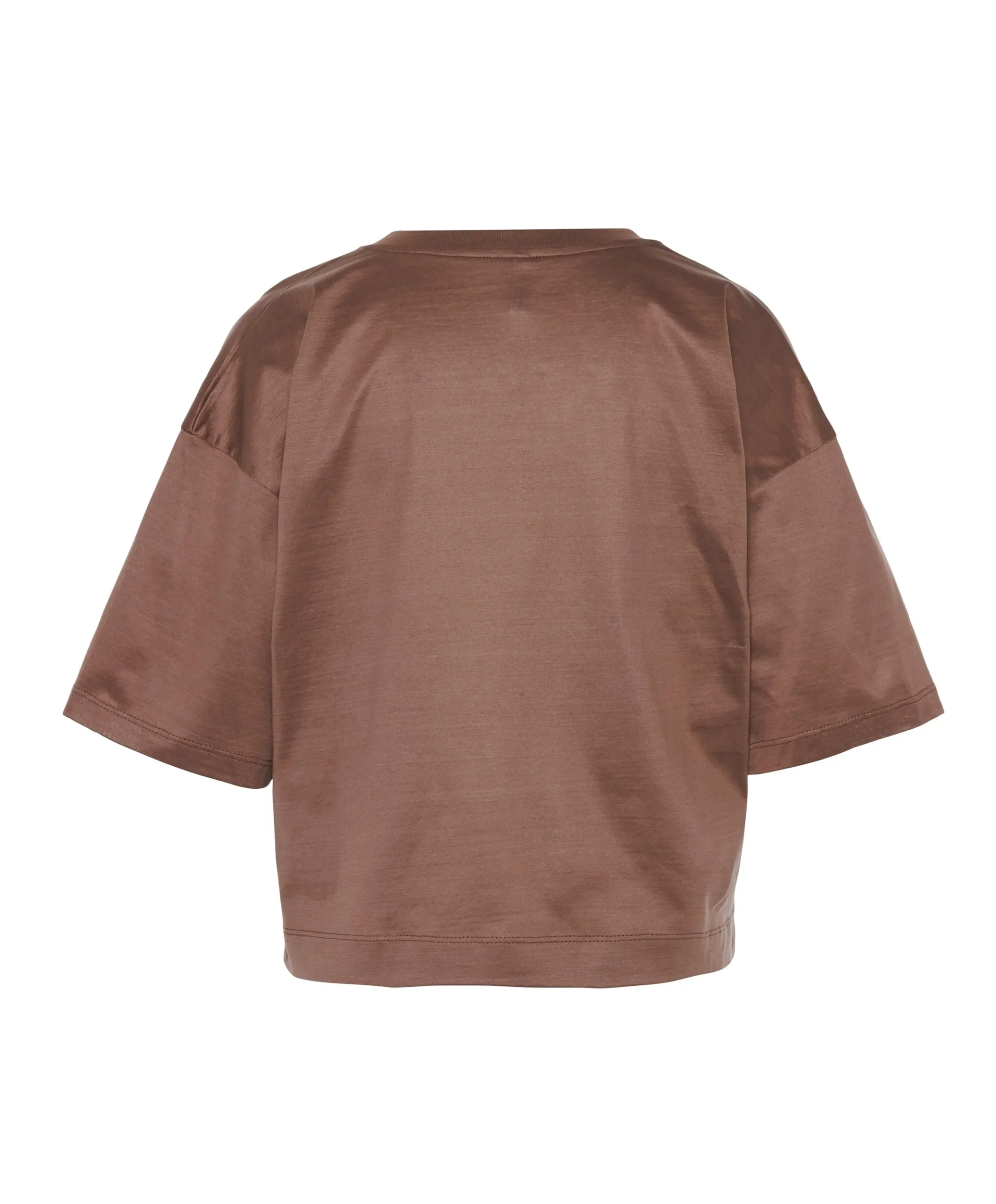 Dames T-shirt bruin