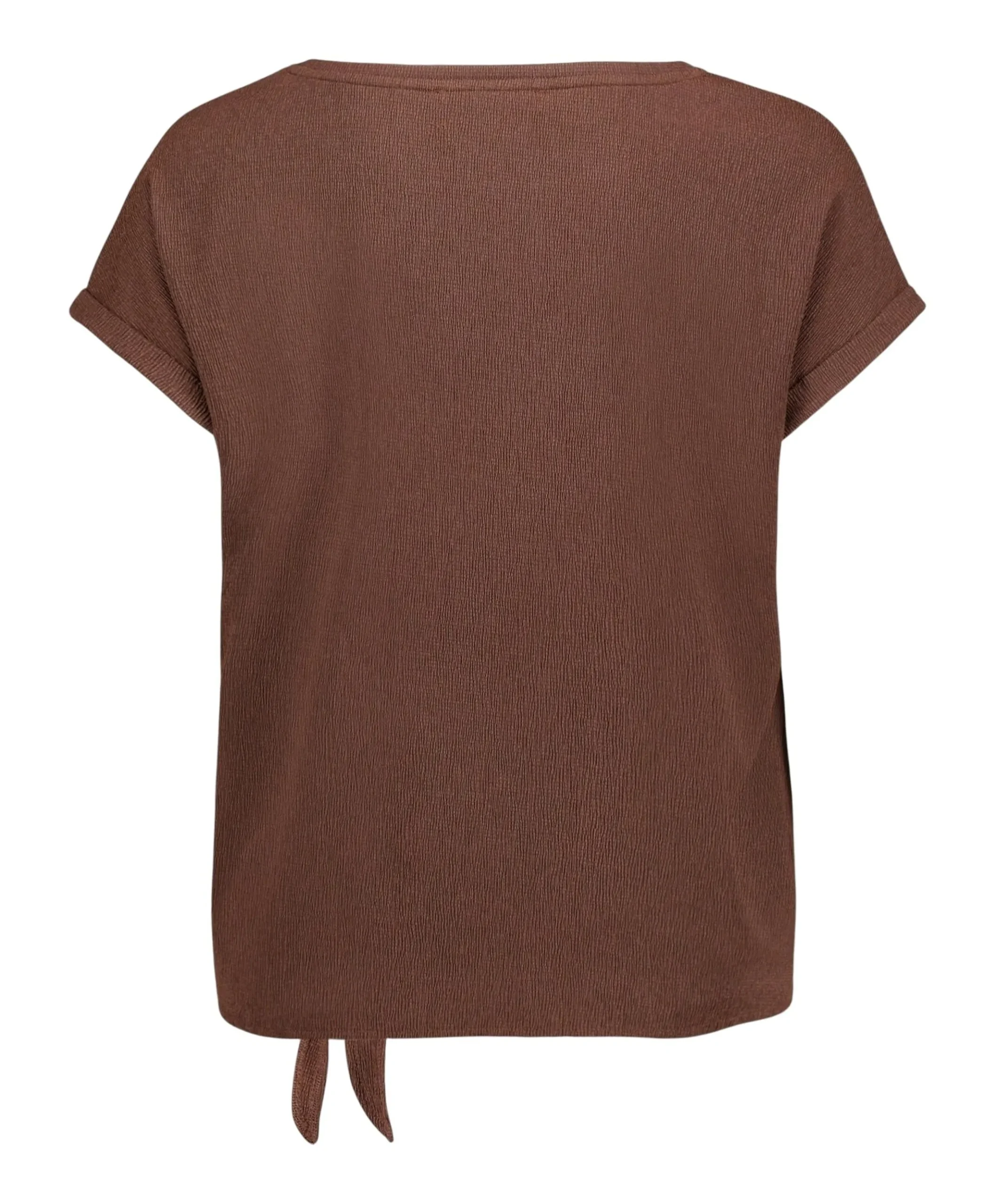 Dames T-shirt bruin