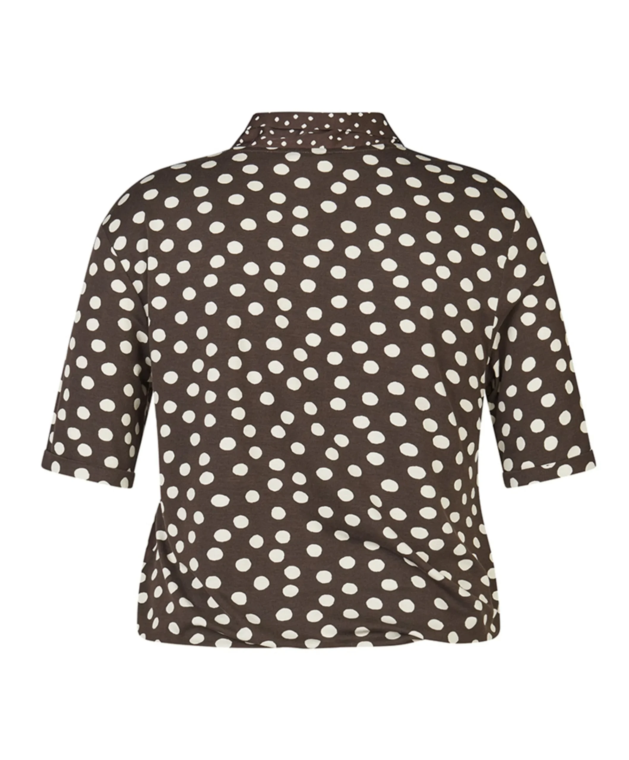 Dames T-shirt bruin