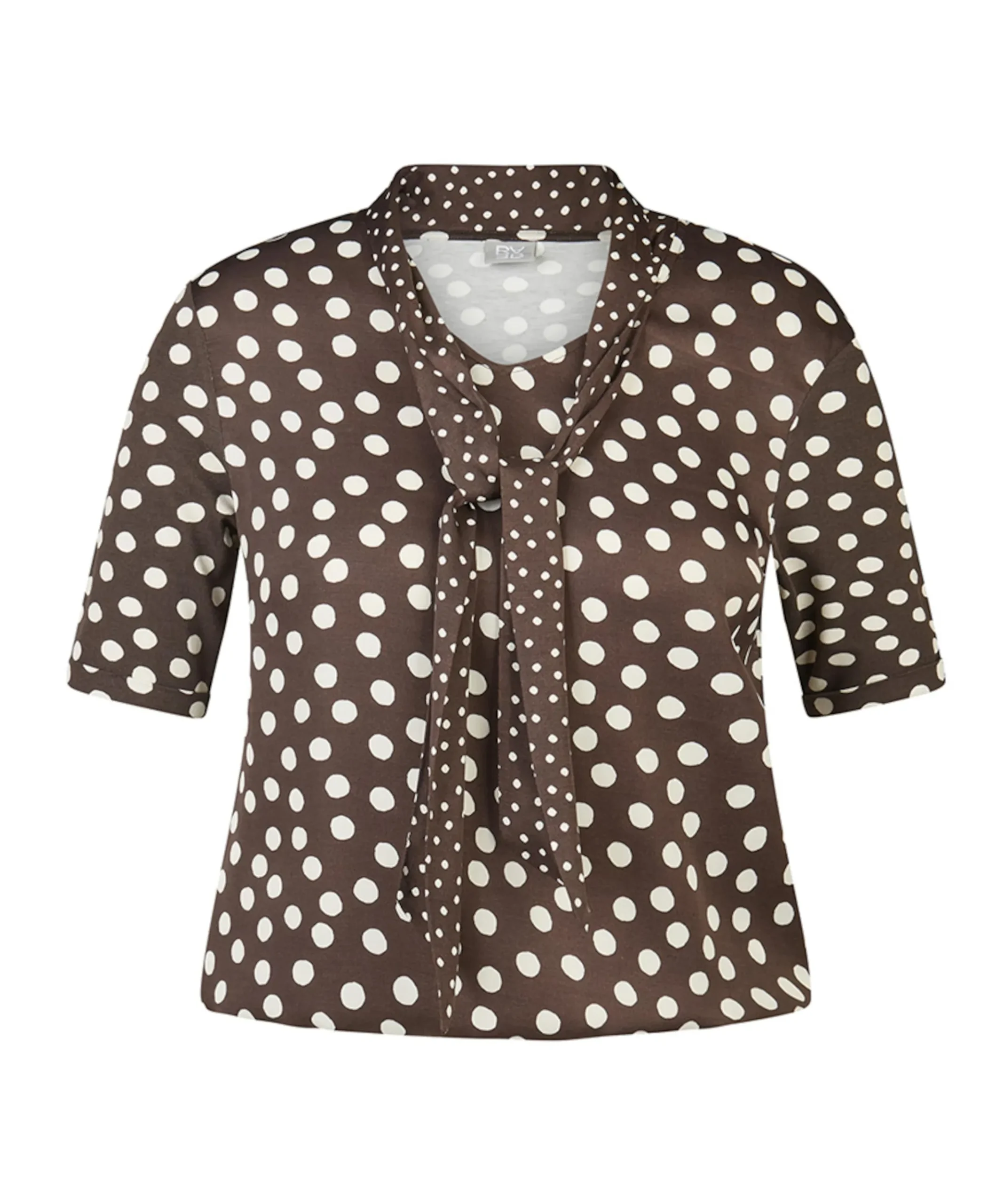 Dames T-shirt bruin