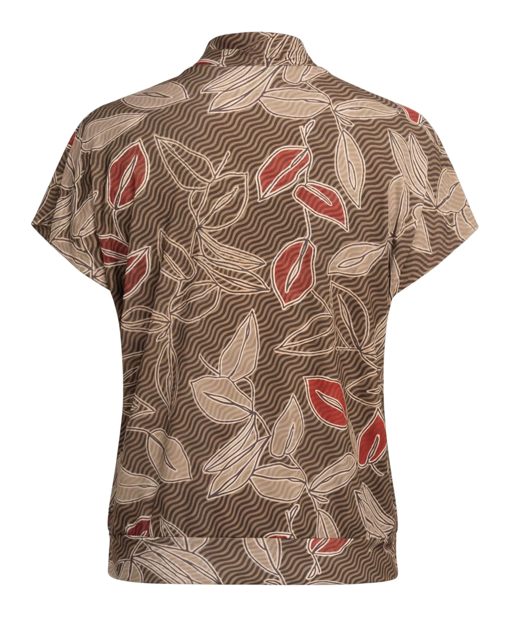 Dames T-shirt bruin