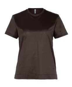 Dames T-shirt bruin