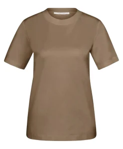 Dames T-shirt bruin