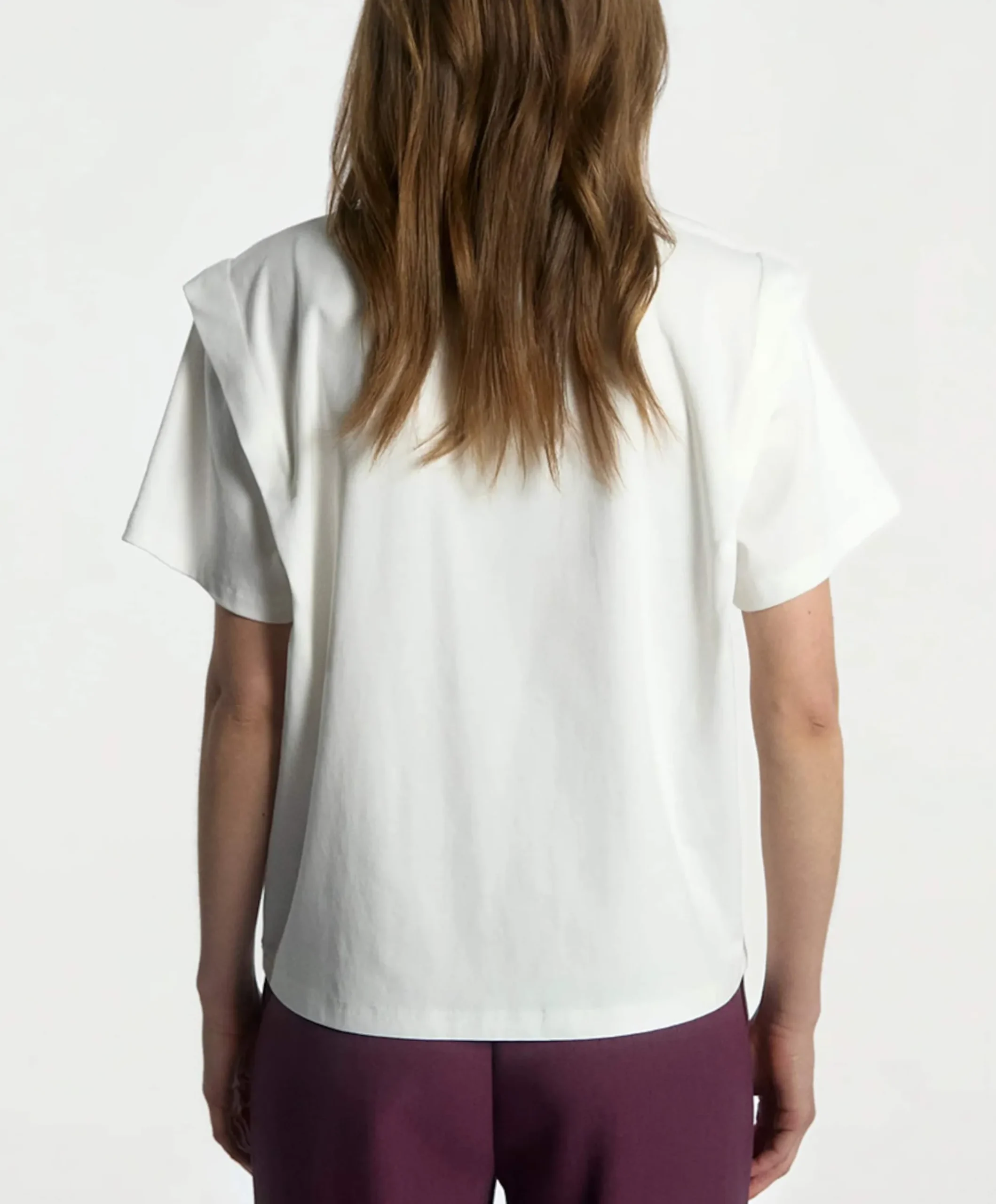 Dames T-shirt ecru