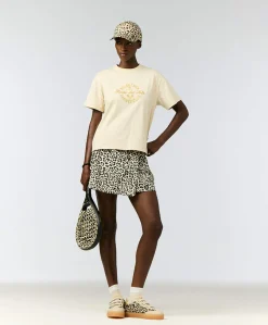 Dames t-shirt ecru