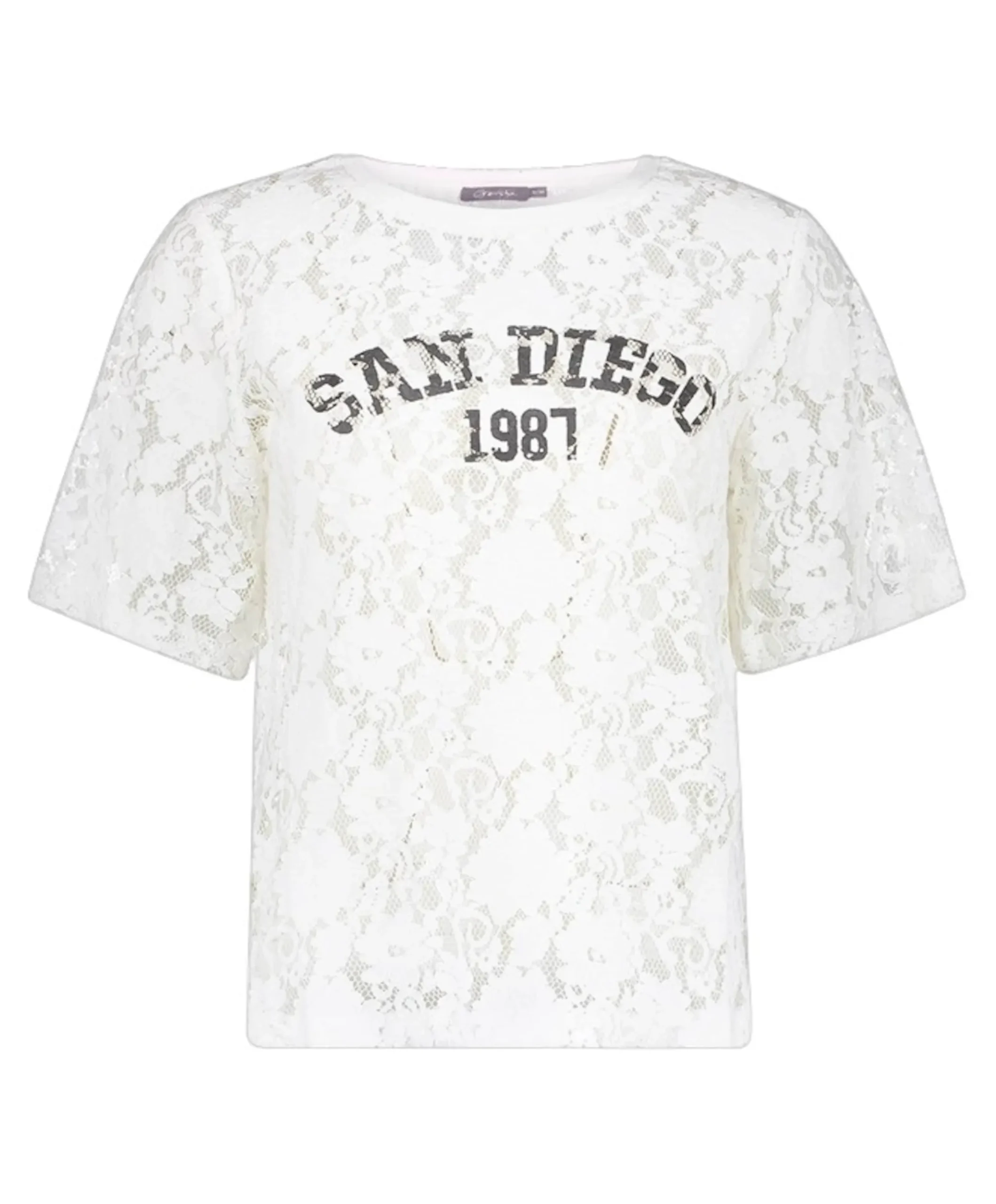 Dames T-shirt ecru
