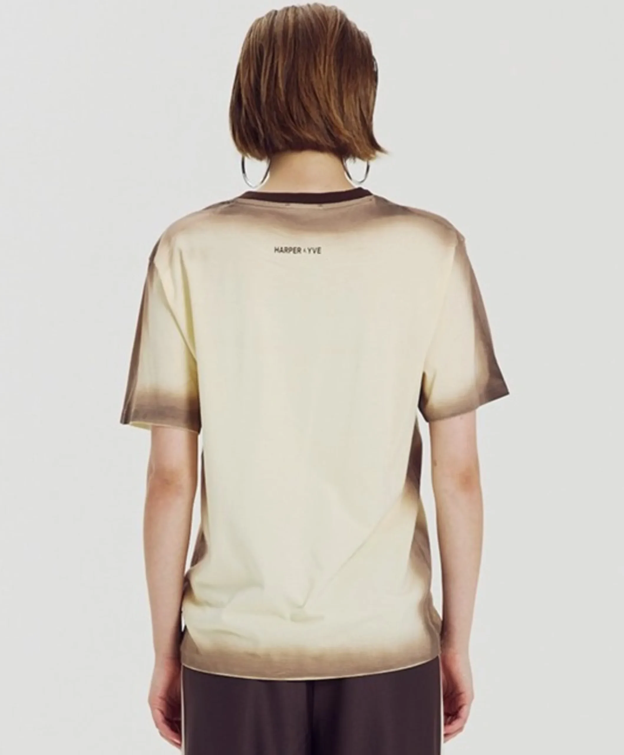 Dames T-shirt geel
