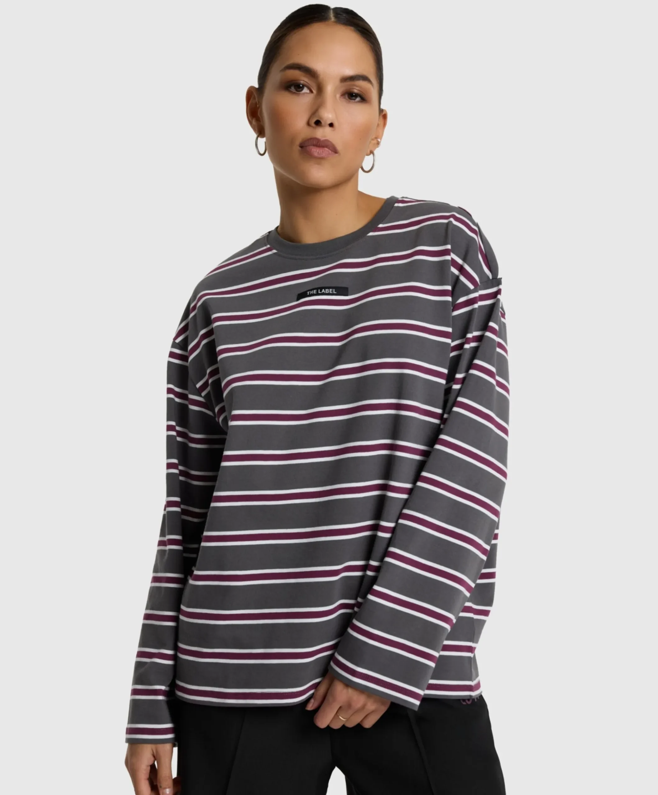 Dames T-shirt grijs