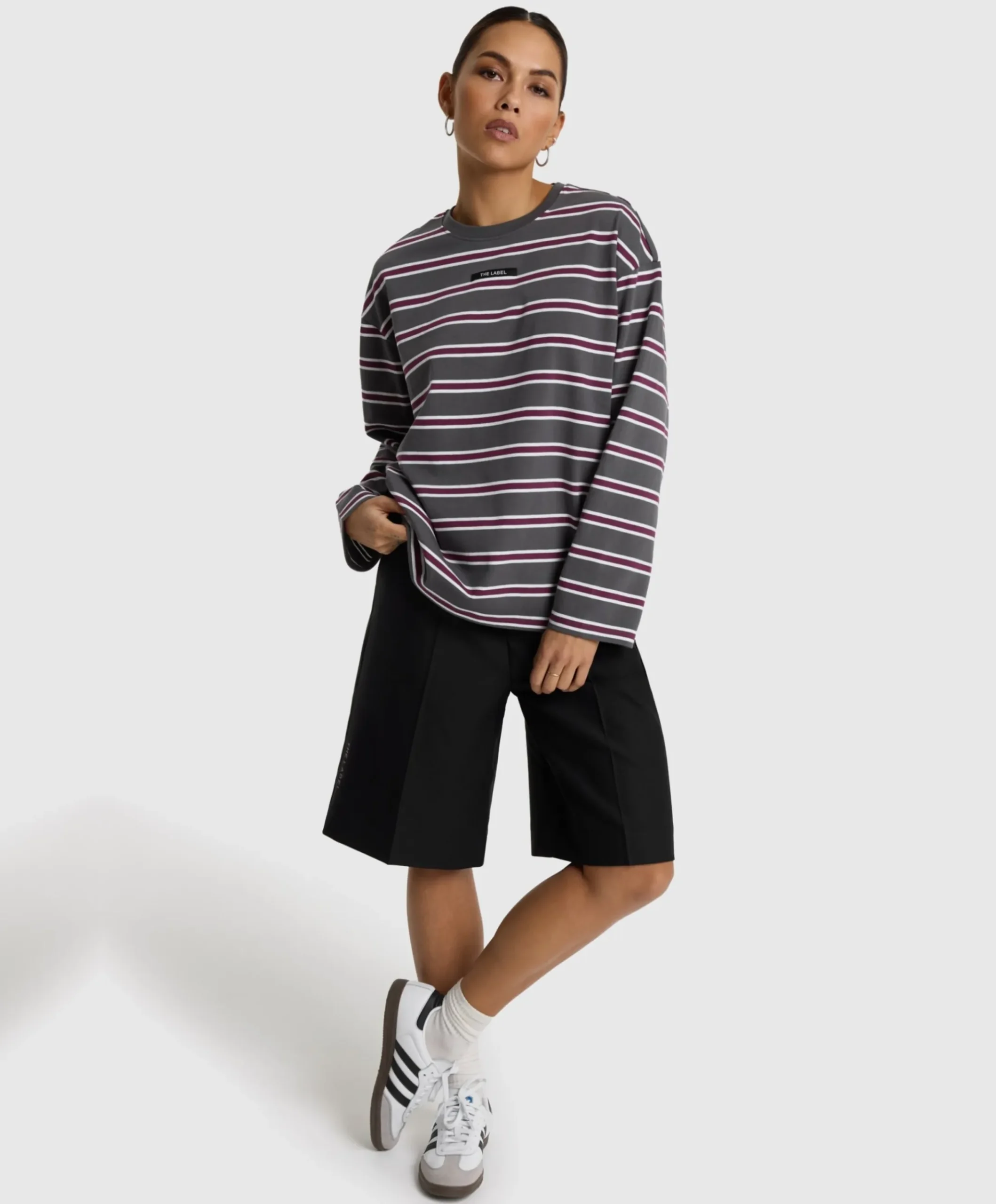 Dames T-shirt grijs