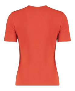 Dames T-shirt oranje