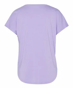 Dames t-shirt paars
