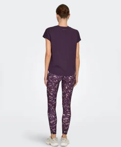 Dames t-shirt paars