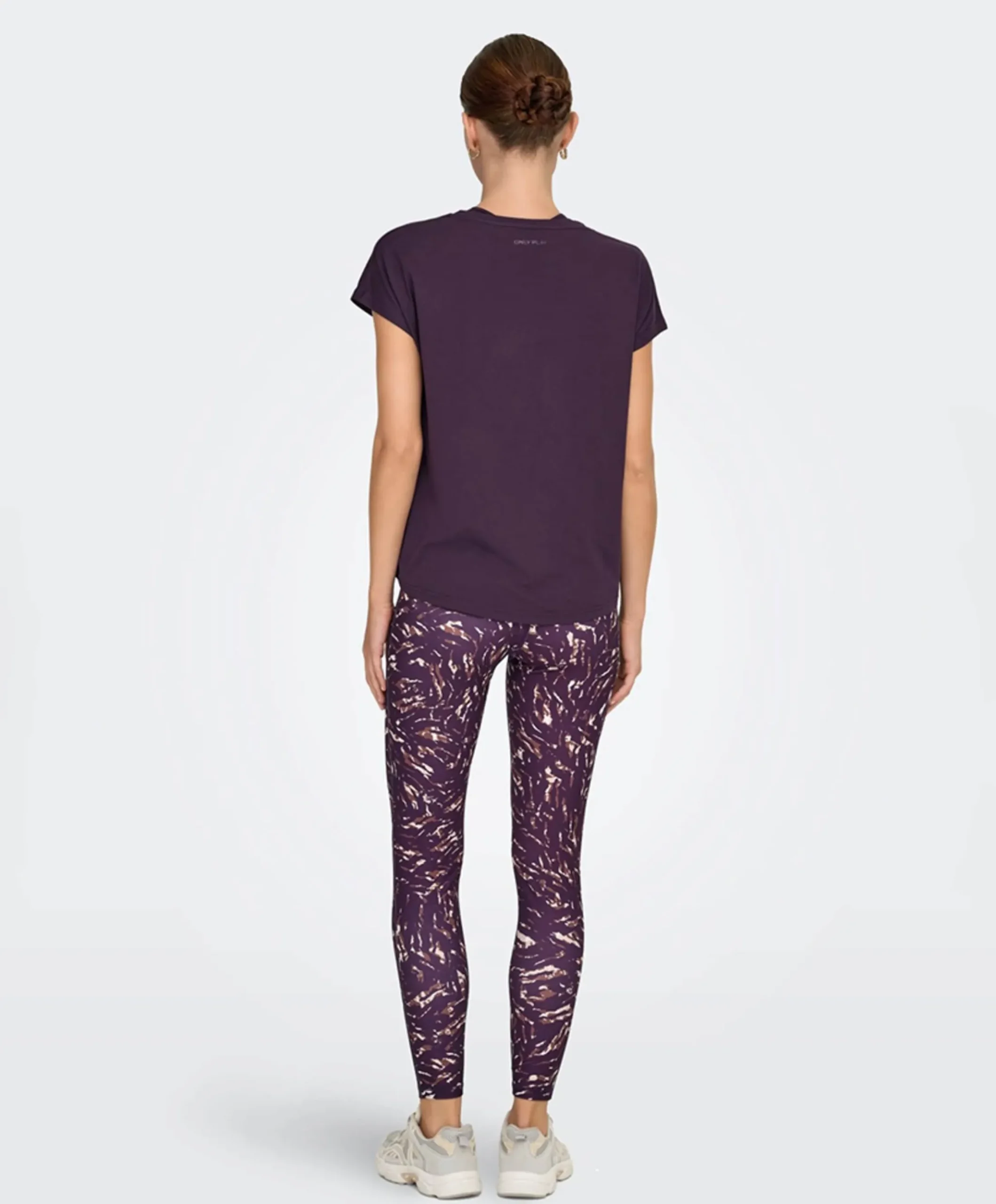 Dames t-shirt paars
