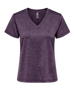Dames t-shirt paars