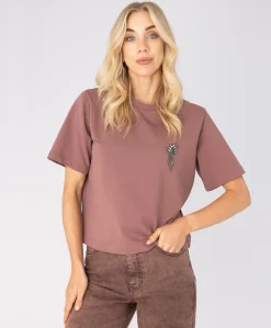 Dames T-shirt roze