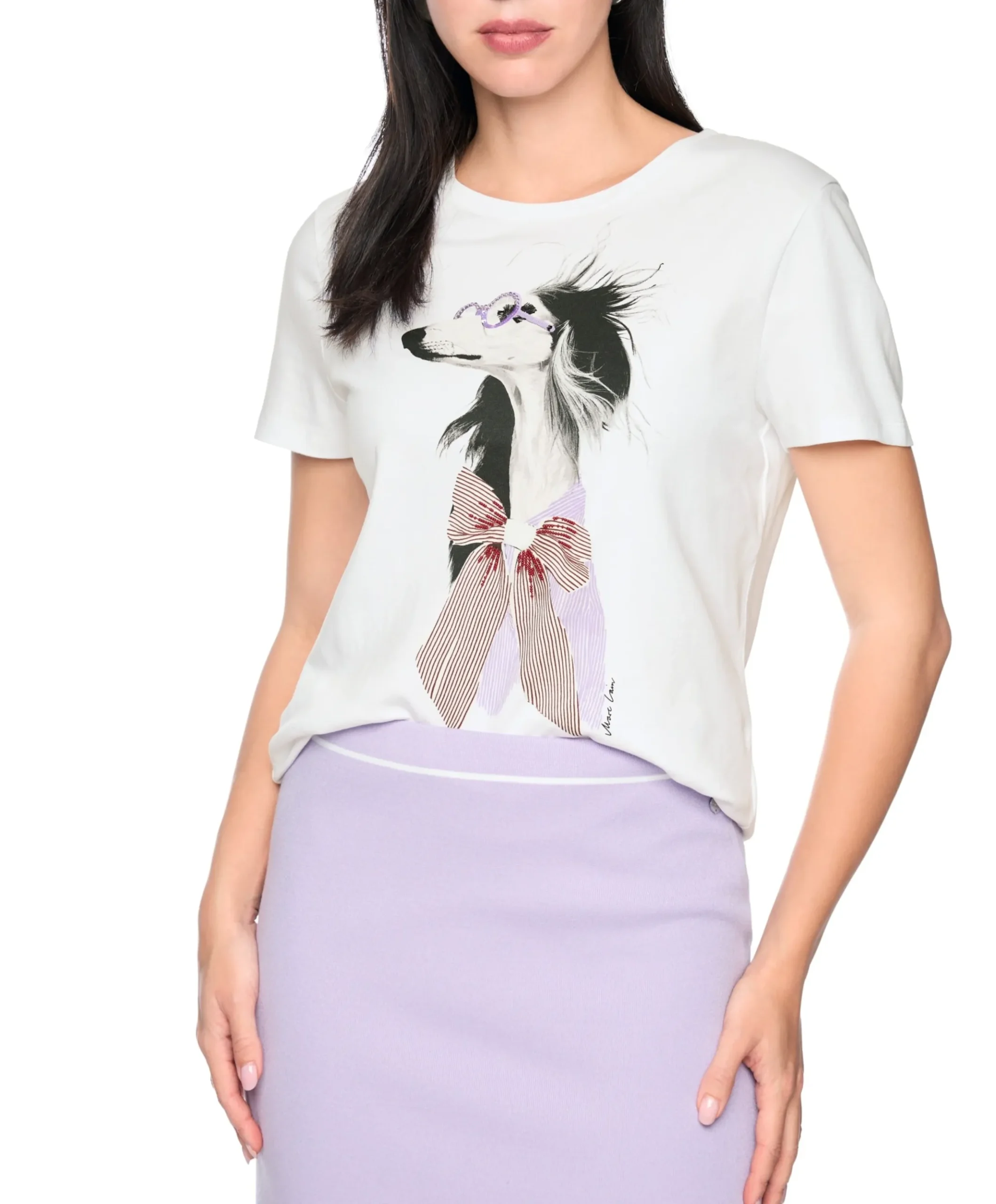 Dames T-shirt wit
