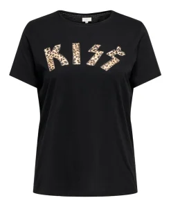 Dames T-shirt zwart