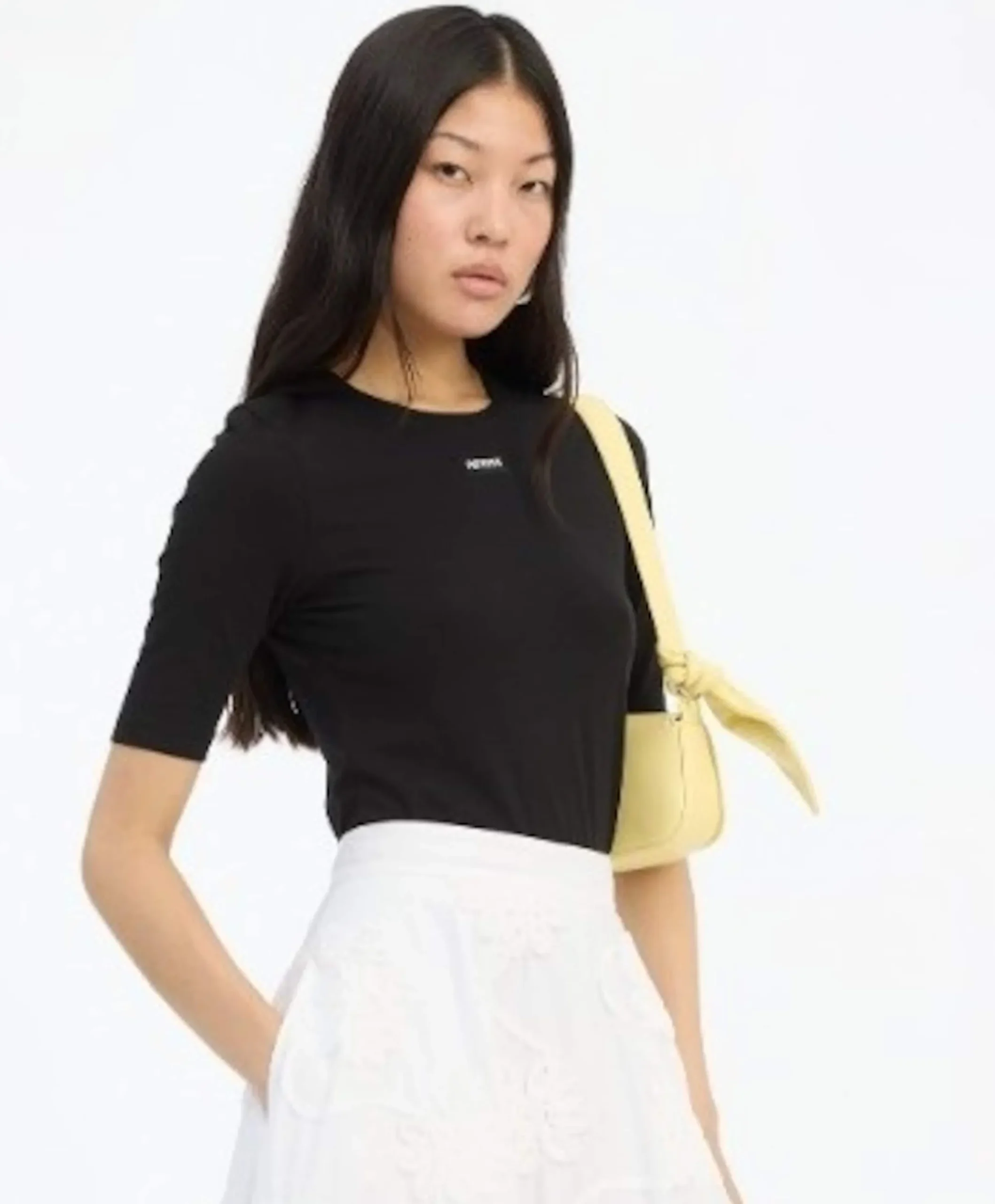 Dames T-shirt zwart
