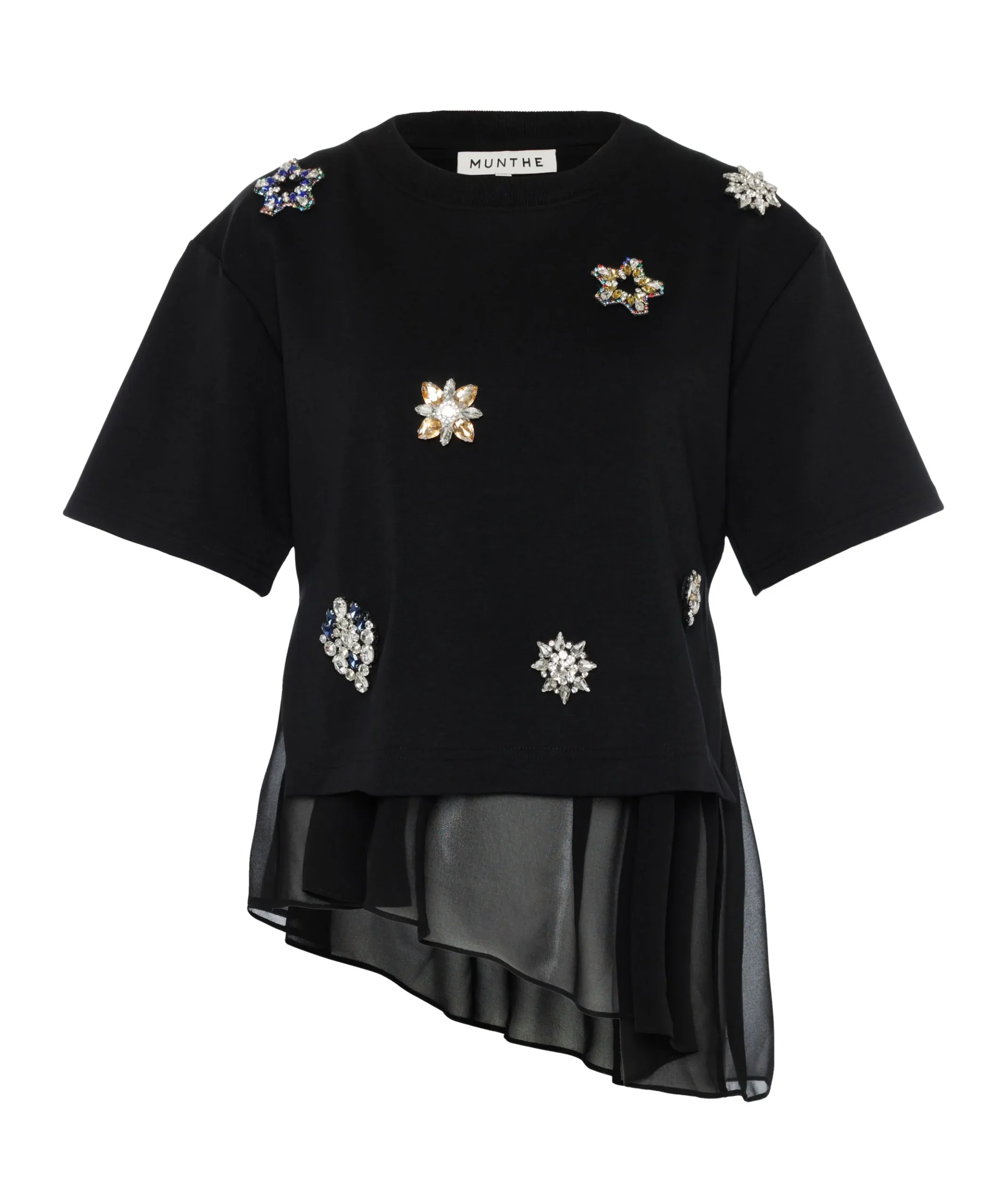 Dames T-shirt zwart
