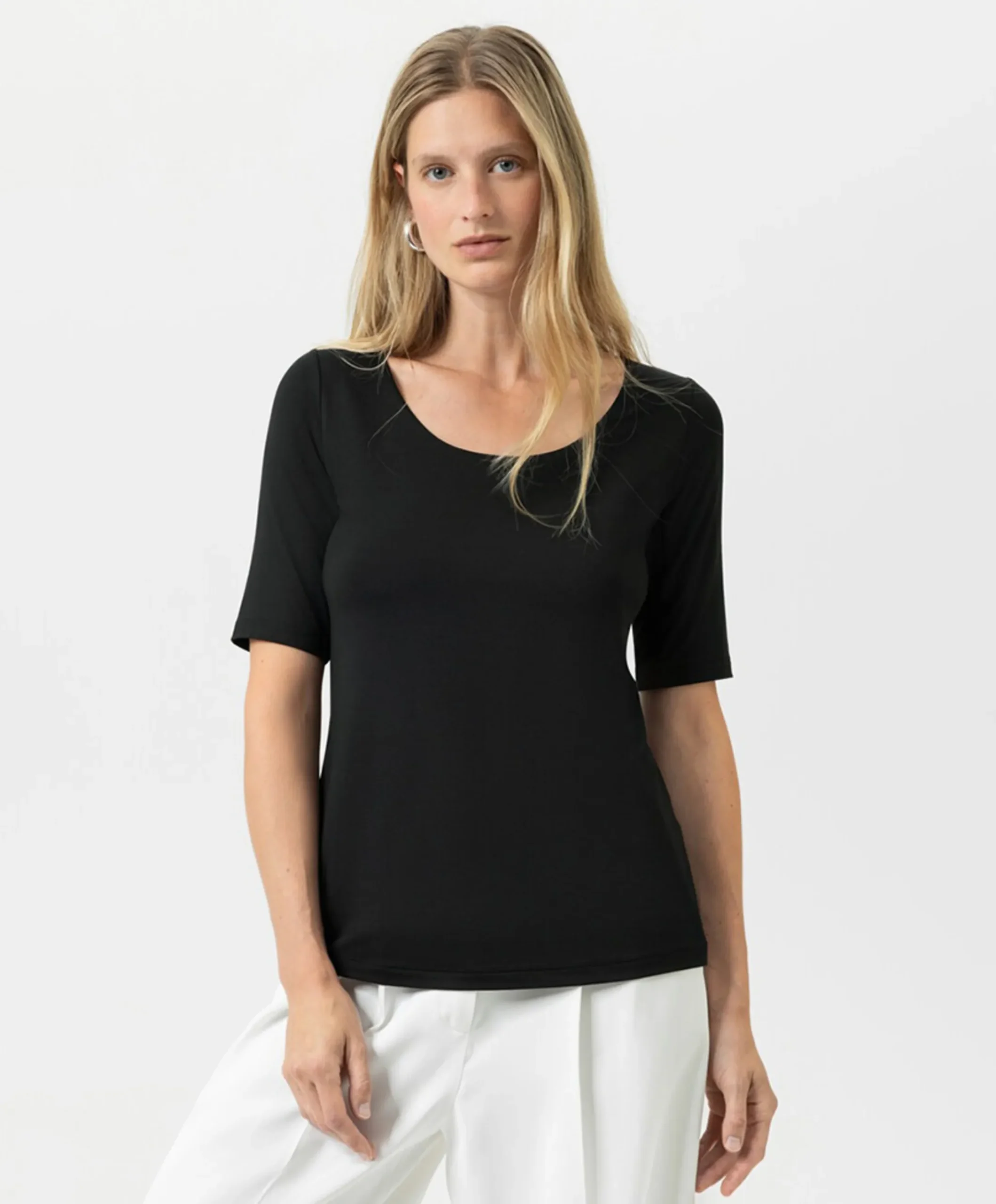 Dames T-shirt zwart