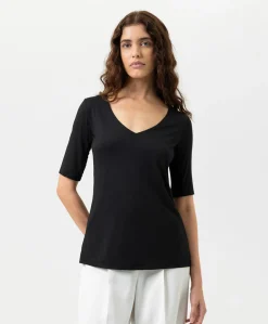 Dames T-shirt zwart