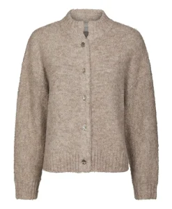 Dames vest beige