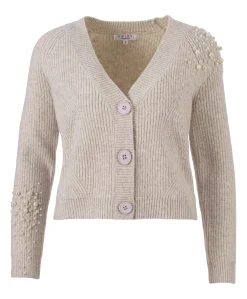 Dames vest beige