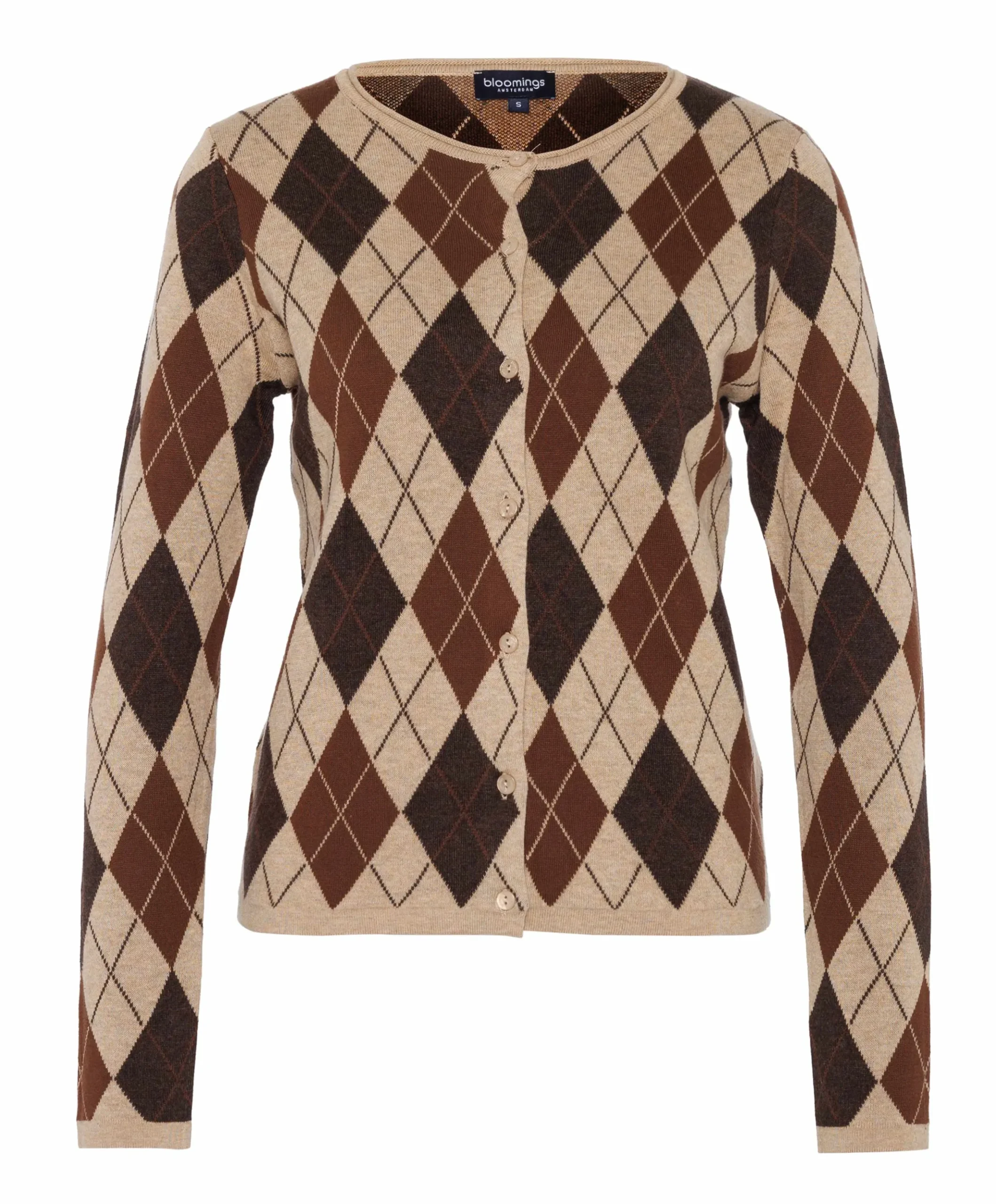 Dames vest beige