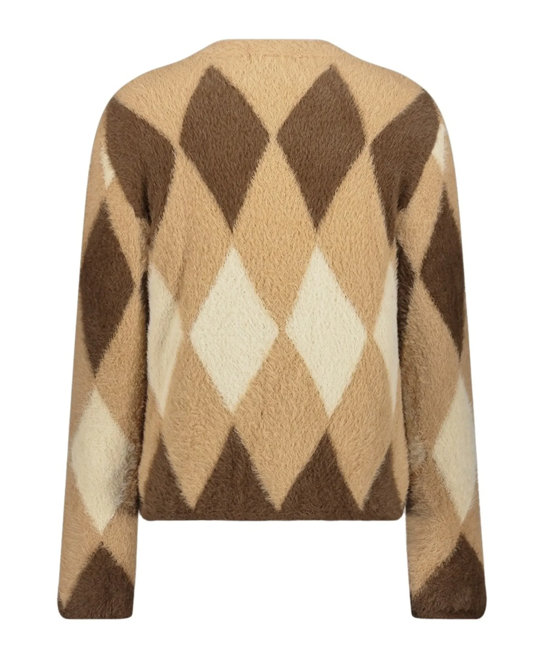 Dames vest beige