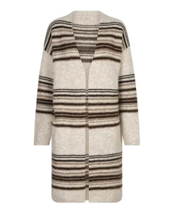 Dames vest beige
