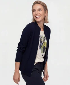 Dames vest blauw