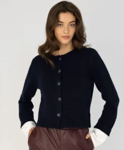 Dames vest blauw